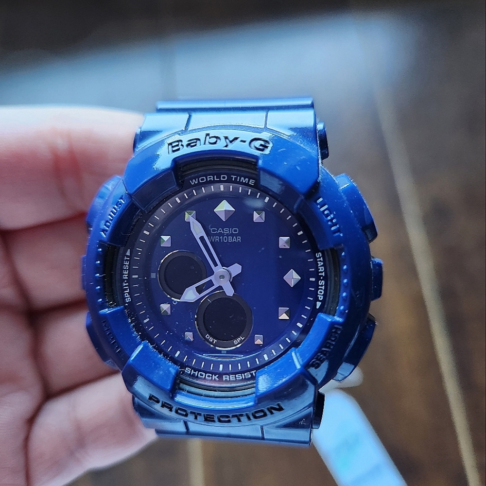 Blue Baby G Watch